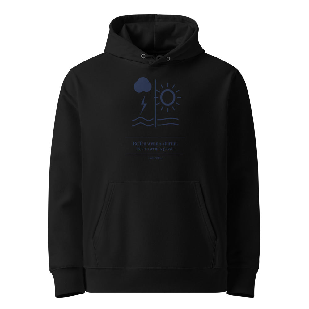 HAFENKIND Hoodie — Schwarz