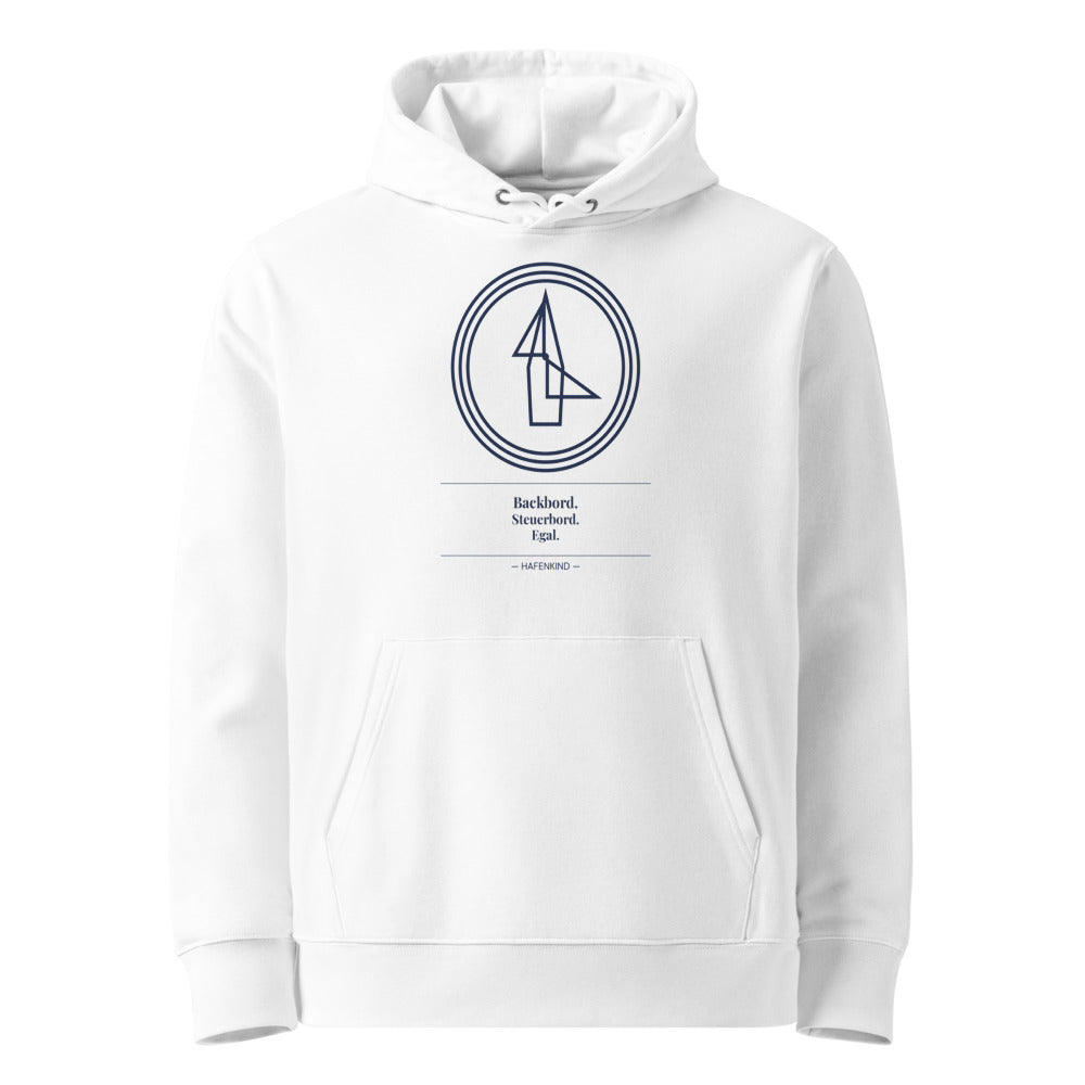 HAFENKIND Hoodie — Weiß