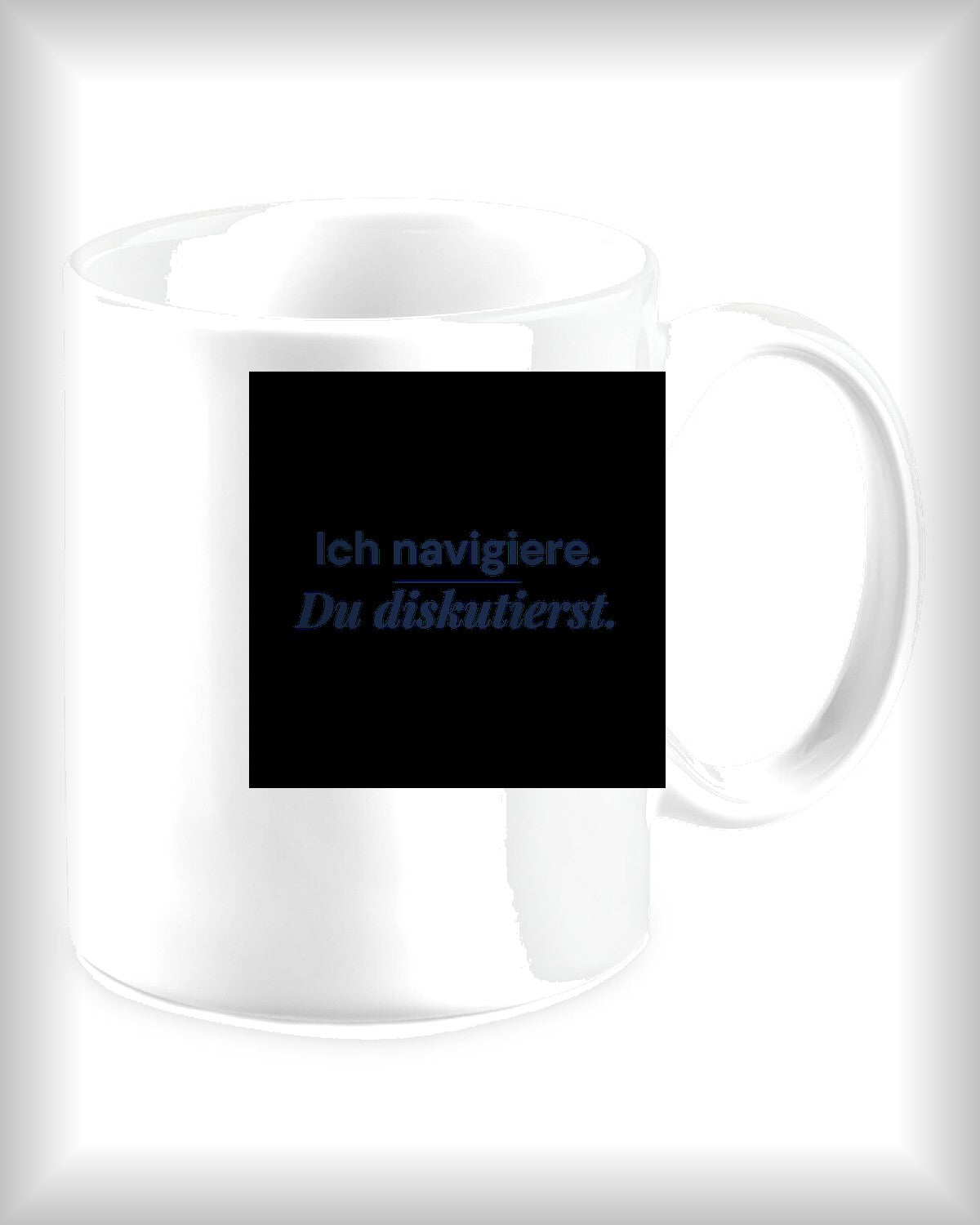 HAFENKIND ich-navigiere — Weiß Glänzend