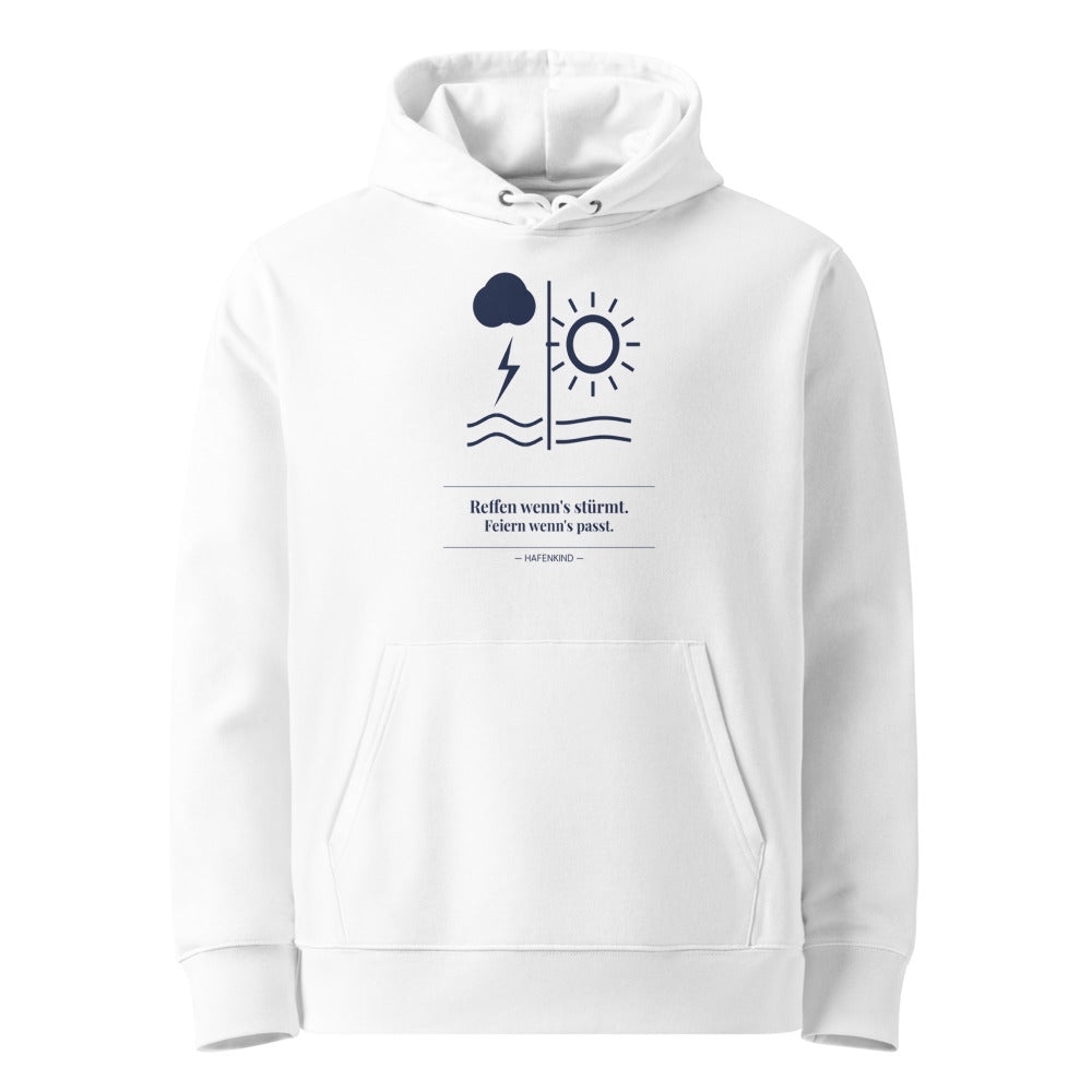 HAFENKIND Hoodie — Weiß