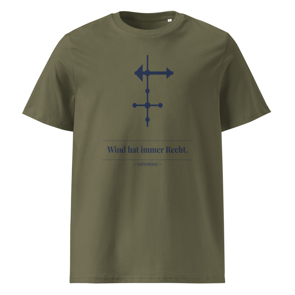 HAFENKIND Wind hat immer Recht. — khaki